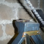 Pendulum suspension (front view)